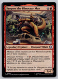 Stegron the Dinosaur Man Marvel's Spider-Man Magic: The Gathering Foil Near Mint