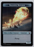 Ballistic Boulder//Soldier 2-Sided Token Avatar: The Last Airbender M:TG Foil NM
