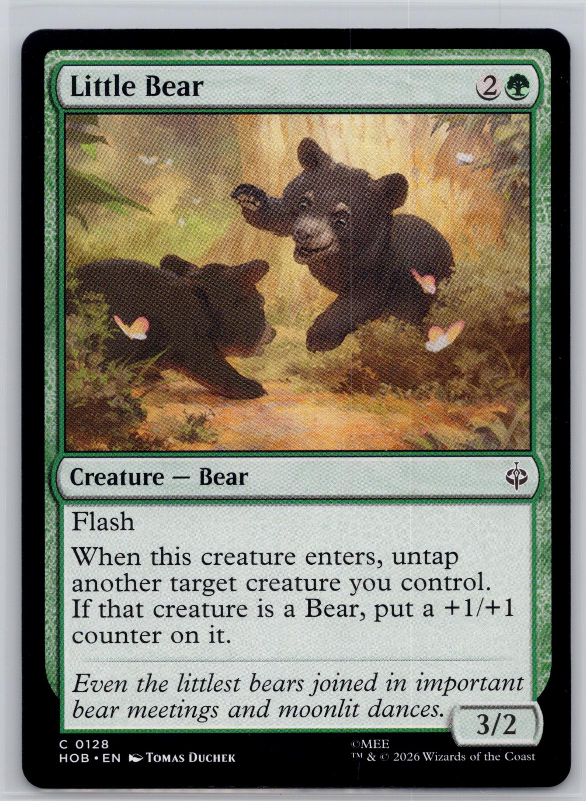 Little Bear The Hobbit Magic: The Gathering Near Mint