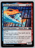 Iceman and Firestar Commander: Marvel Super Heroes Magic: The Gathering Foil NM