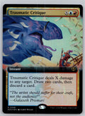 Traumatic Critique (Extended Art) Secrets of Strixhaven M:TG Foil NM