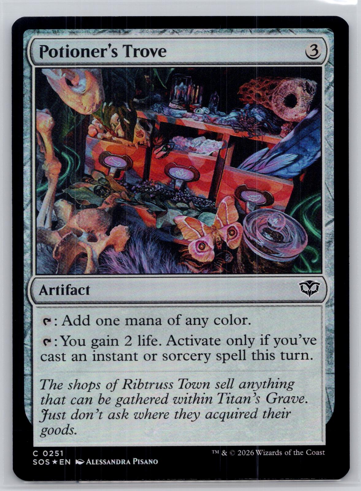 Potioner's Trove Secrets of Strixhaven Magic: The Gathering Foil Near Mint