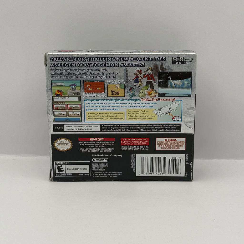 Pokémon SoulSilver Version - Nintendo DS - CIB