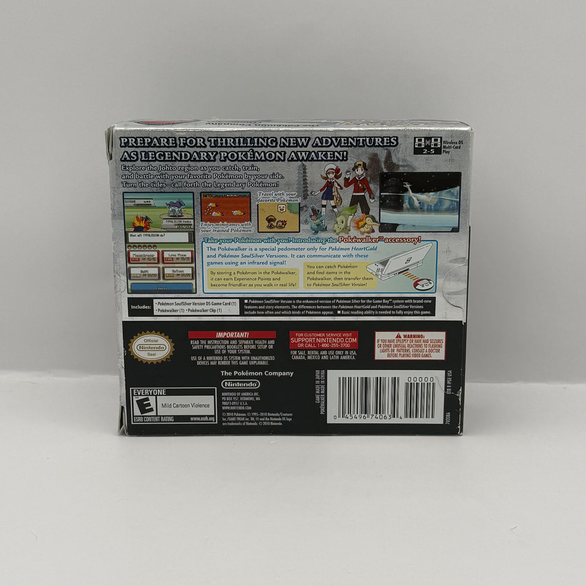 Pokémon SoulSilver Version - Nintendo DS - CIB