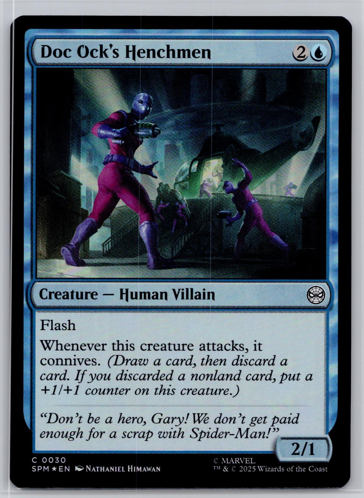 Doc Ock's Henchmen Marvel's Spider-Man Magic: The Gathering Foil Near Mint