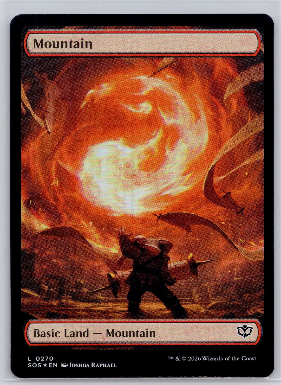 Mountain (0270) Secrets of Strixhaven Magic: The Gathering Foil Near Mint
