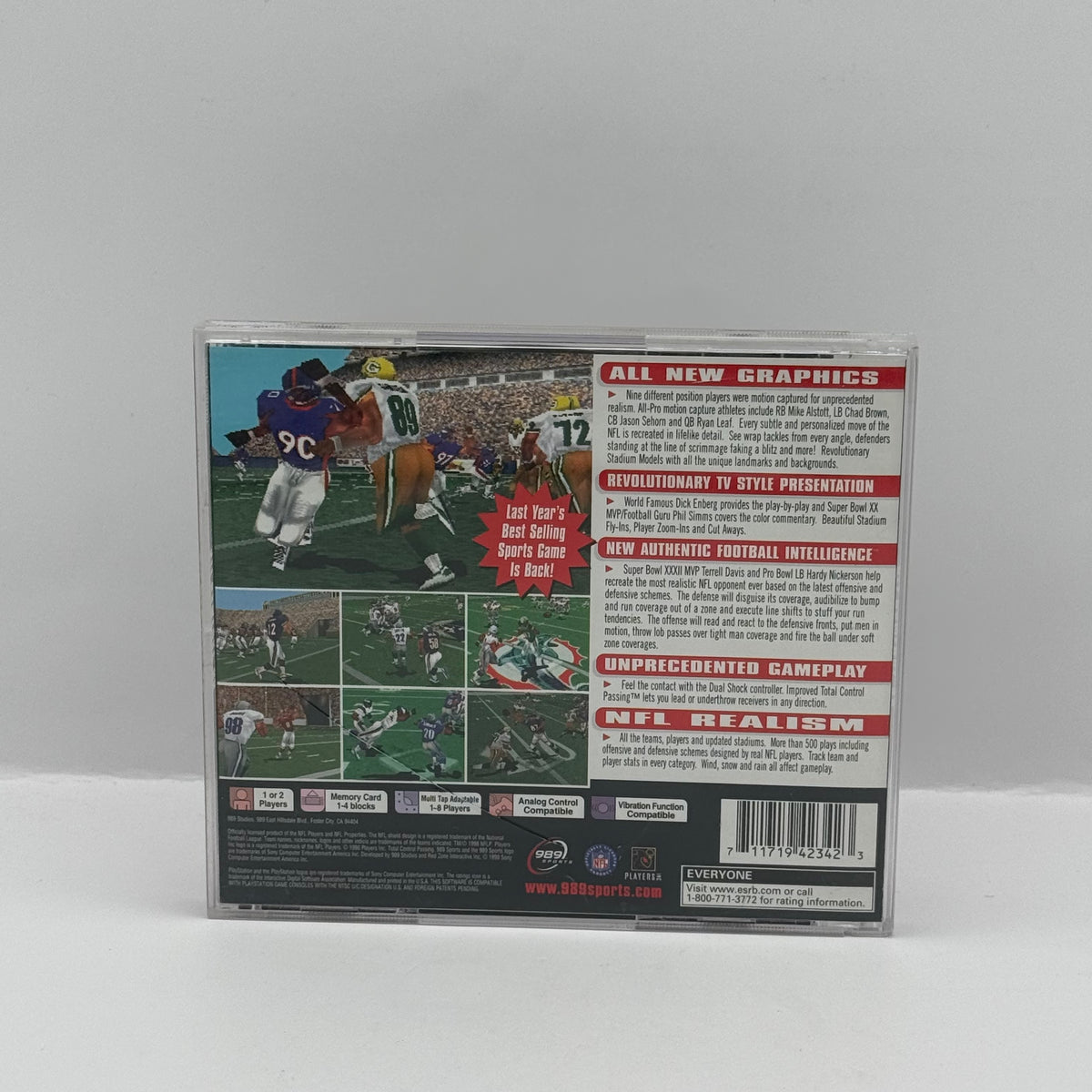 NFL GameDay 99 - PS1 - CIB