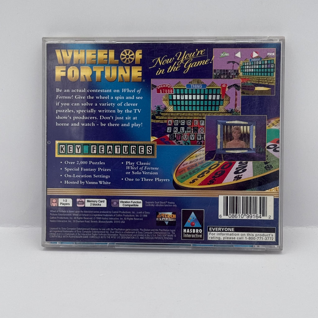 Wheel of Fortune - PS1 - CIB