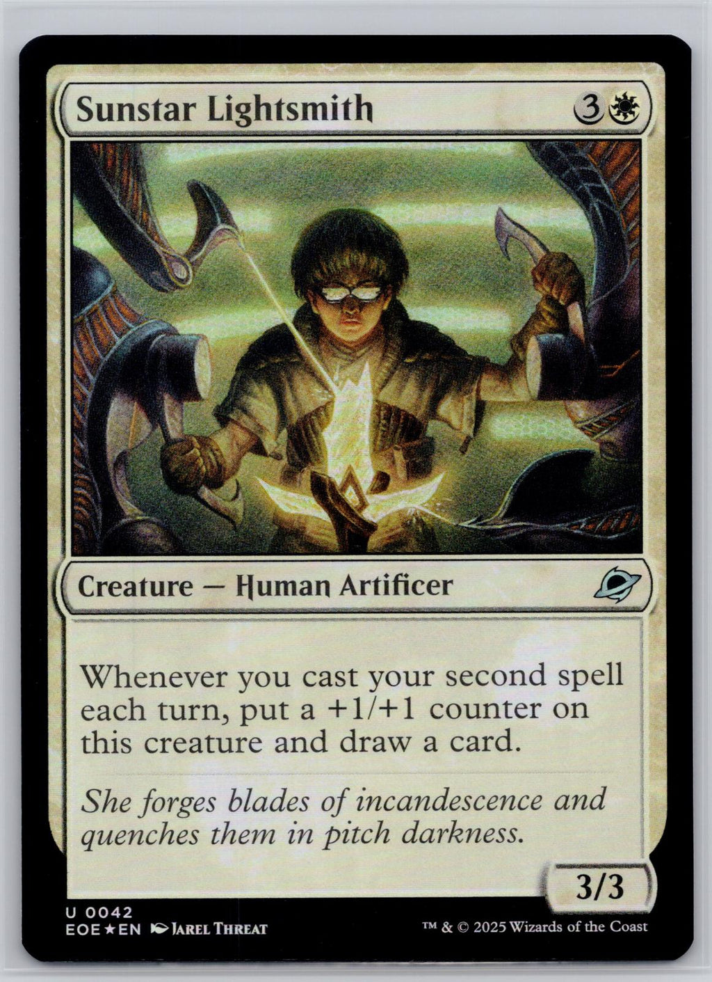 Sunstar Lightsmith Edge of Eternities Magic: The Gathering Foil Near Mint
