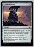 Giant's Boulder The Hobbit Magic: The Gathering Near Mint