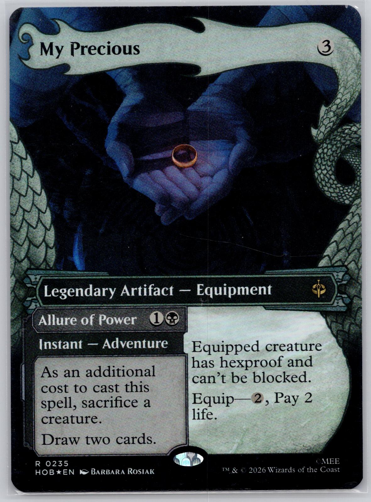 My Precious (Showcase) The Hobbit Magic: The Gathering Foil Near Mint