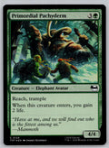 Primordial Pachyderm Teenage Mutant Ninja Turtles Magic: The Gathering Foil NM