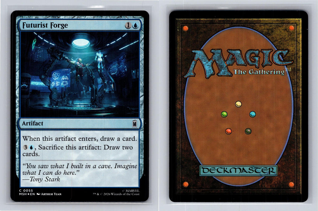 Futurist Forge Marvel Super Heroes Magic: The Gathering Foil Near Mint
