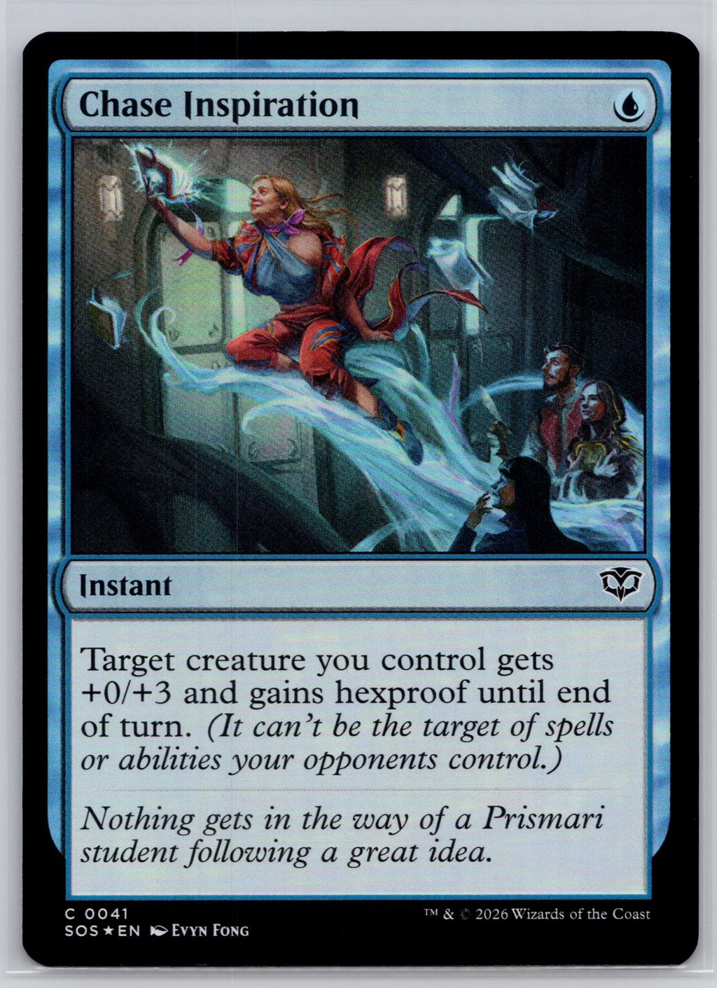 Chase Inspiration Secrets of Strixhaven Magic: The Gathering Foil Near Mint