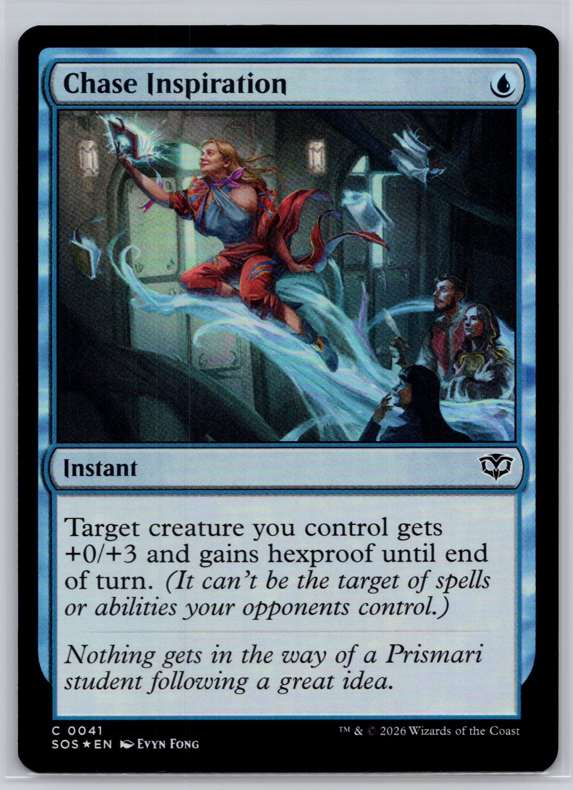 Chase Inspiration Secrets of Strixhaven Magic: The Gathering Foil Near Mint