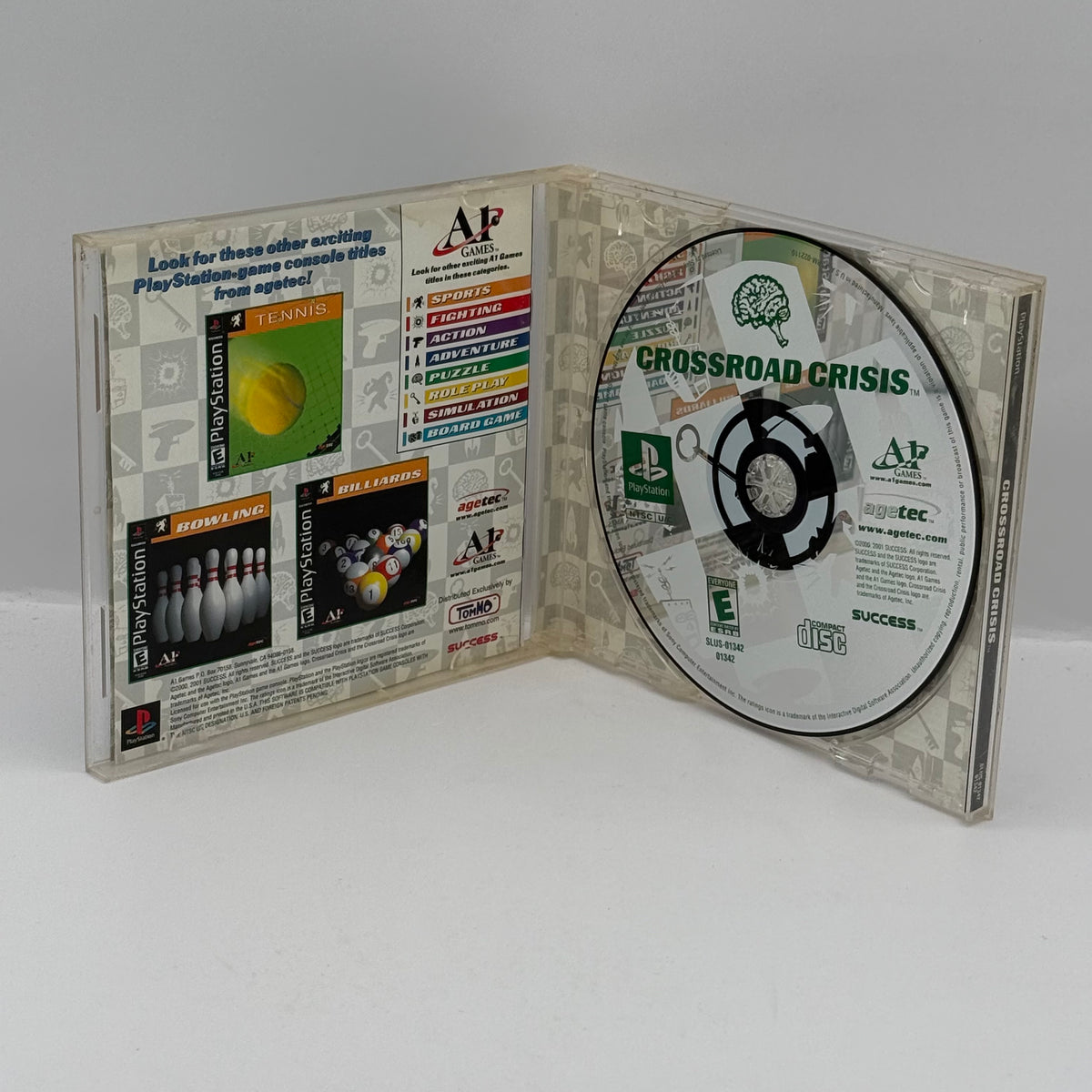 Crossroad Crisis - PS1 - CIB