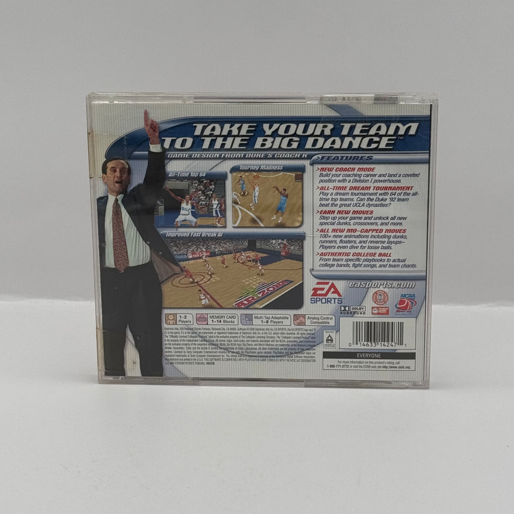 NCAA March Madness 2001 - PS1 - CIB