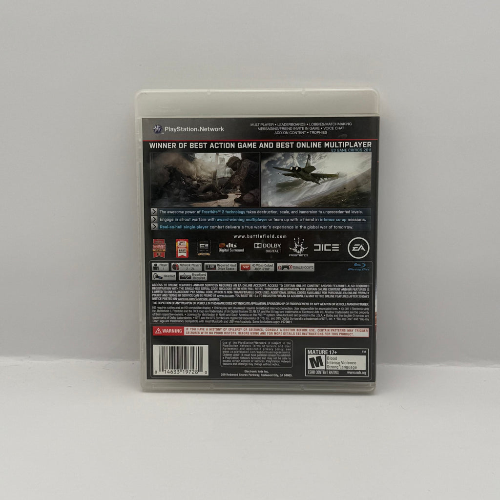 Battlefield 3 - PS3 - CIB