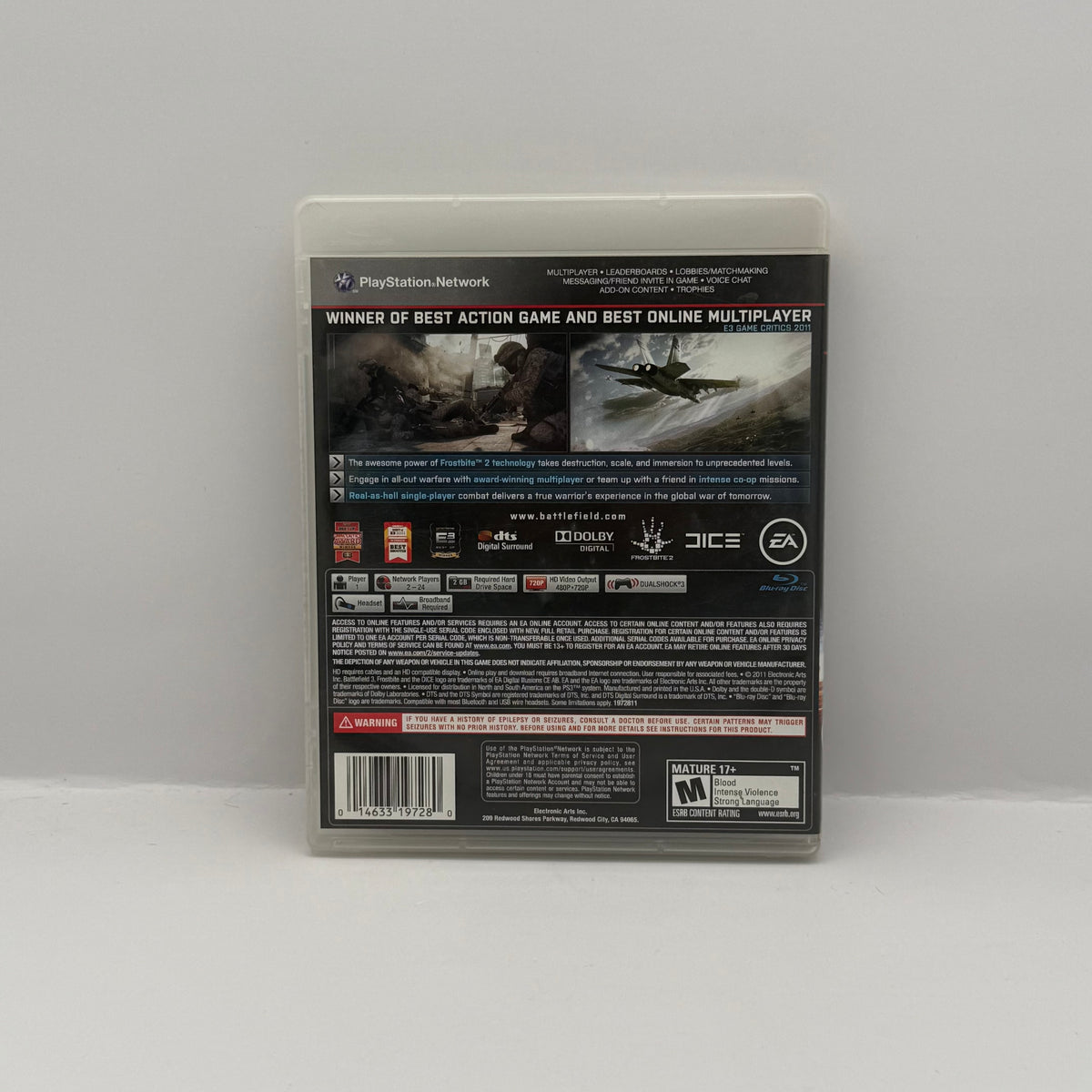 Battlefield 3 - PS3 - CIB