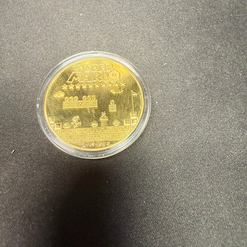Super Mario Metal Coin (NES) 1.5"