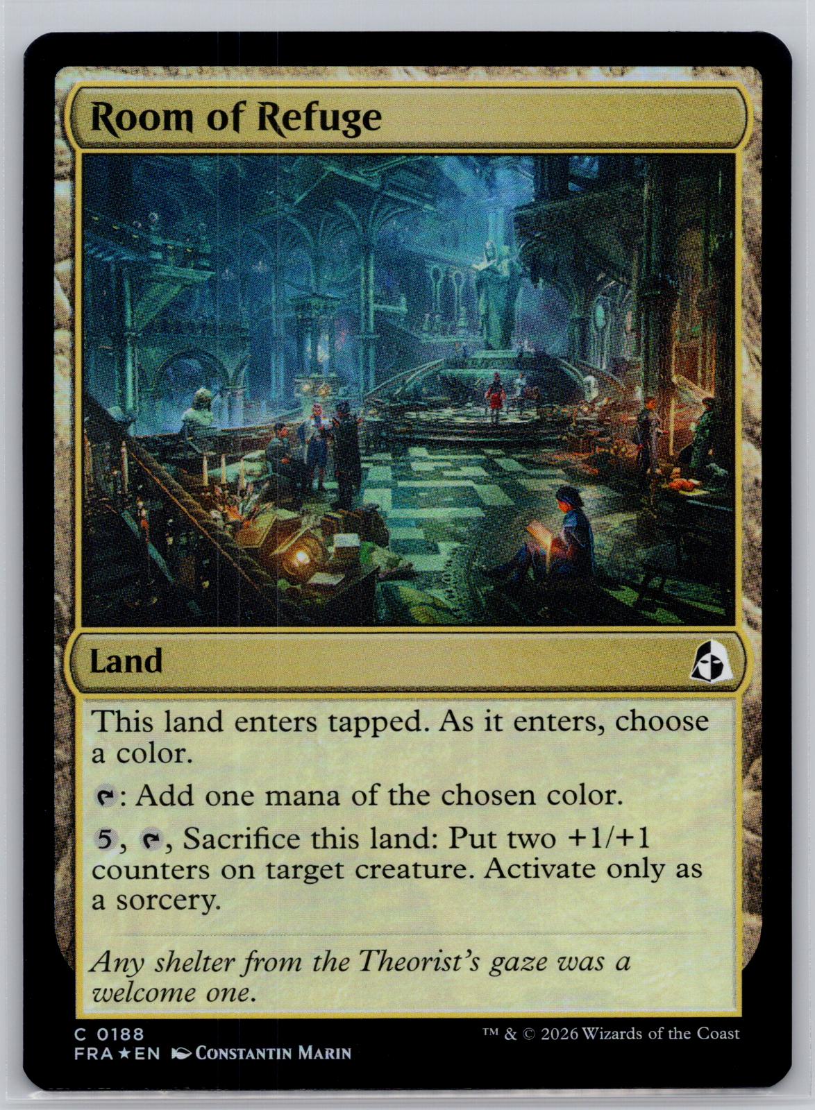 Room of Refuge Reality Fracture Magic: The Gathering Foil Near Mint