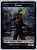 Zombie // Sheep 2-sided Token Dominaria Remastered Magic: The Gathering Foil NM