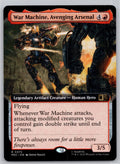 War Machine,Avenging Arsenal(Extended Art) Commander:Marvel Super Heroes M:TG NM