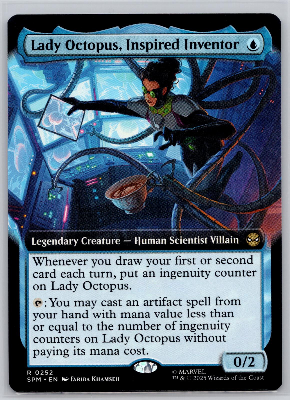 Lady Octopus, Inspired Inventor (Extended Art) Marvel's Spider-Man M:TG NM