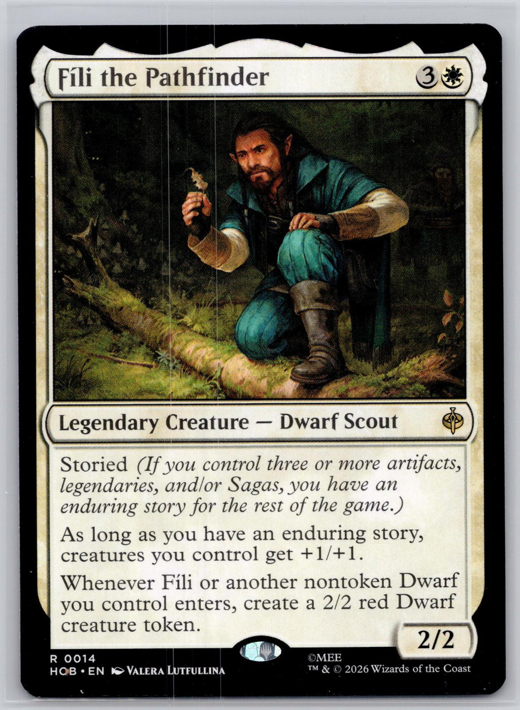 Fili the Pathfinder The Hobbit Magic: The Gathering Near Mint