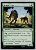 Kraven's Cats Marvel's Spider-Man Magic: The Gathering Foil Near Mint