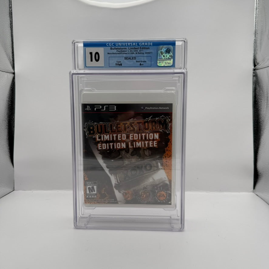 Bulletstorm Limited Edition - PS3 - CGC 10 A++