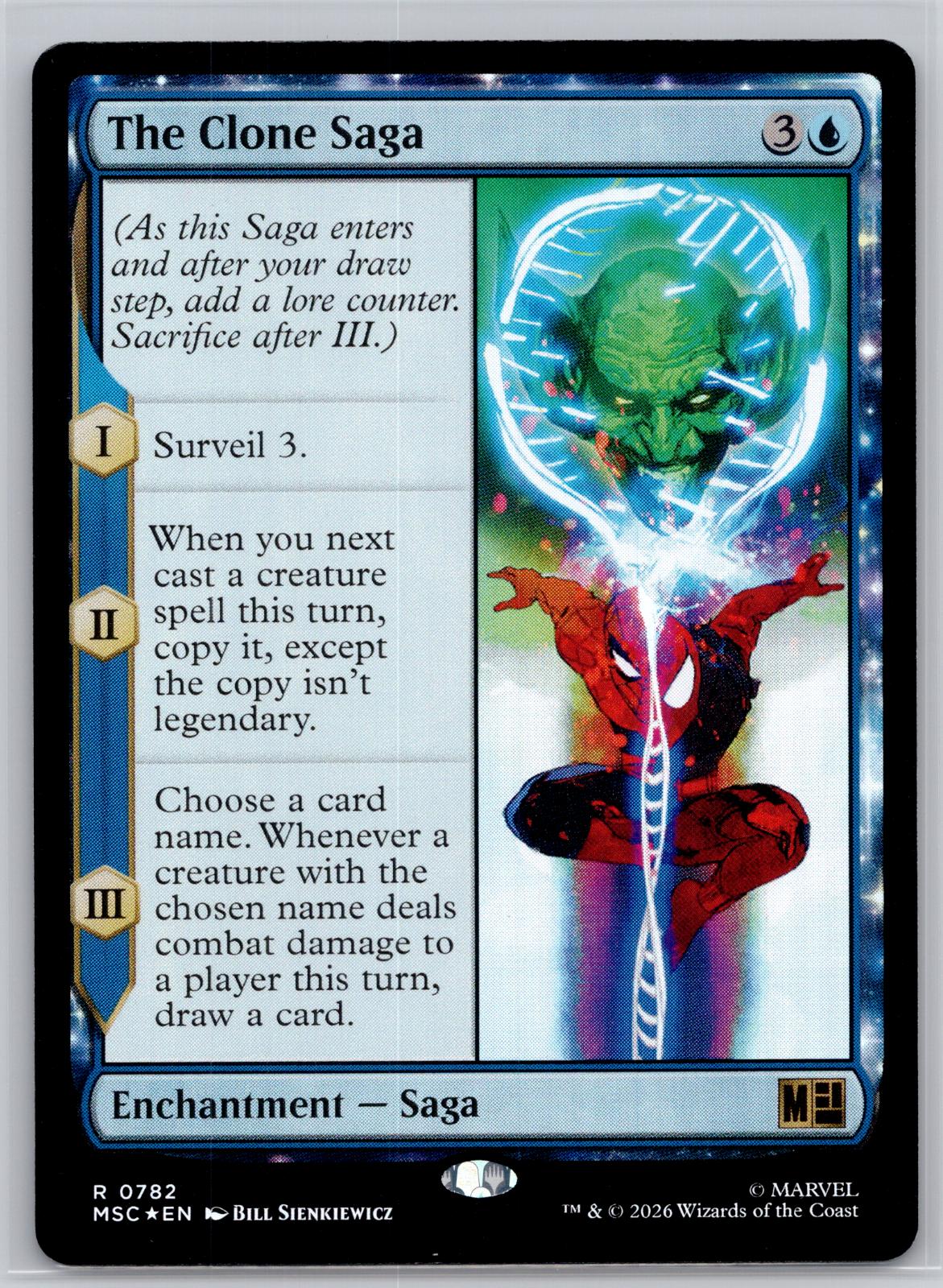 The Clone Saga Commander: Marvel Super Heroes Magic: The Gathering Foil NM