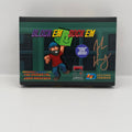 Super Block'em Sock'em (Signed by John Hancock) - SNES - CIB