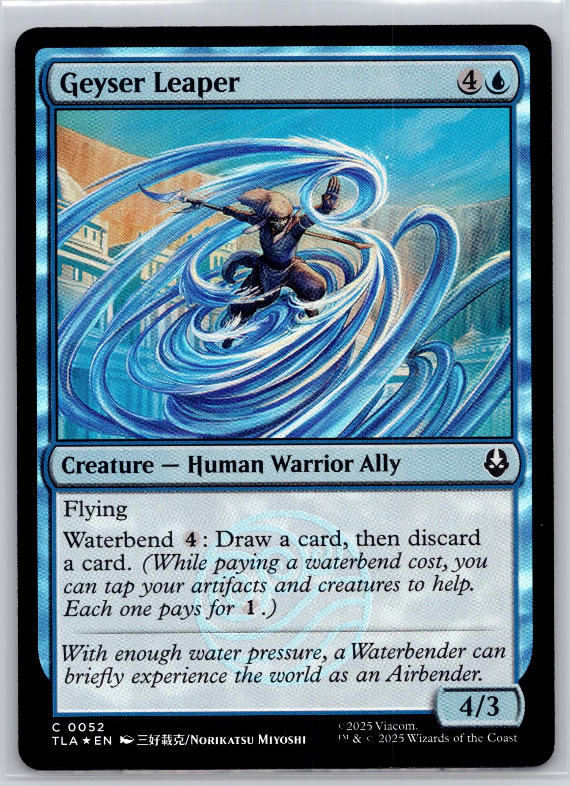 Geyser Leaper Avatar: The Last Airbender Magic: The Gathering Foil Near Mint