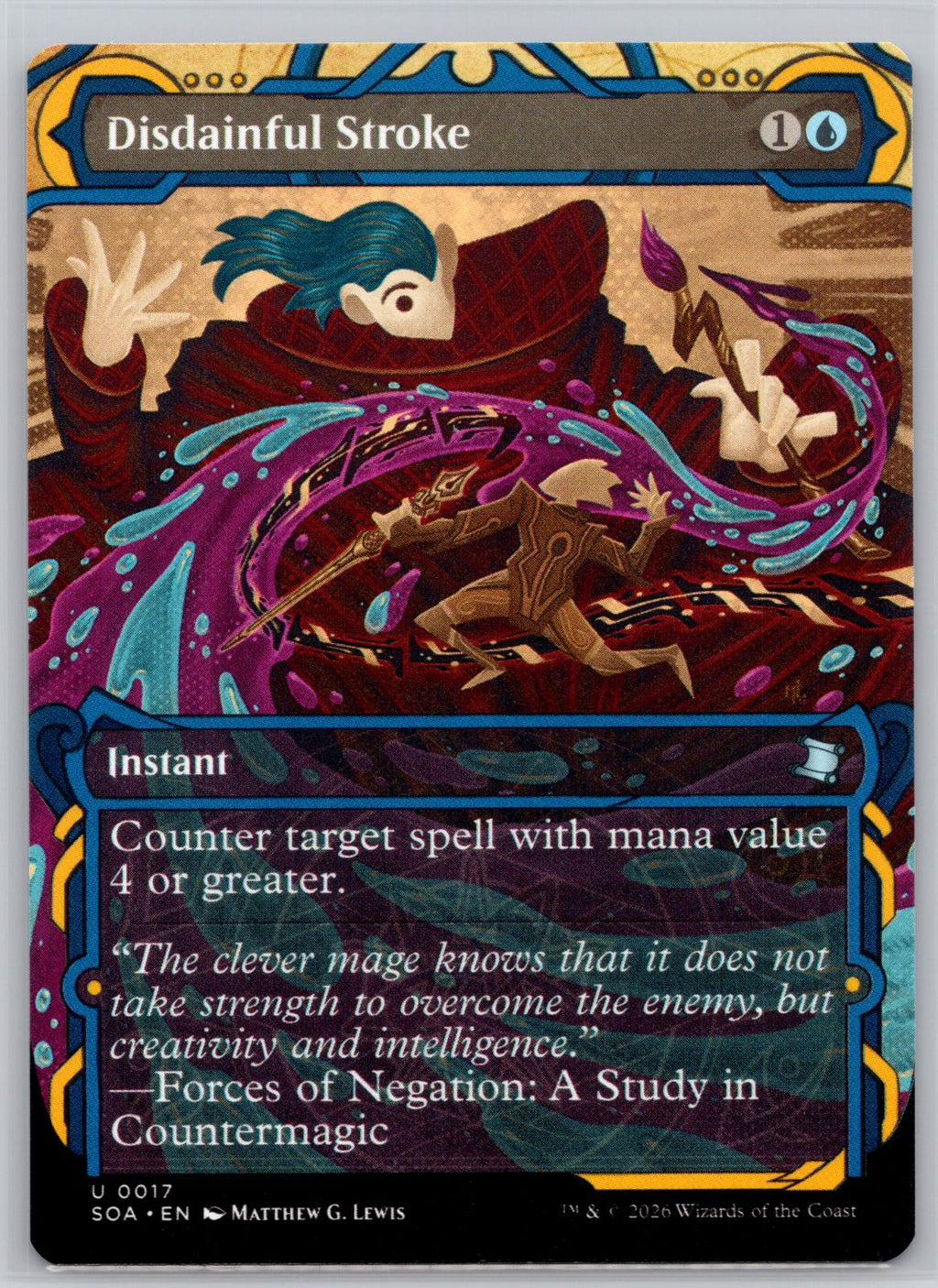 Disdainful Stroke Secrets of Strixhaven: Mystical Archive M:TG NM