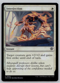 Interjection Secrets of Strixhaven Magic: The Gathering Foil Near Mint