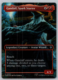 Gandalf, Spark Starter (Borderless) The Hobbit Magic: The Gathering Foil NM
