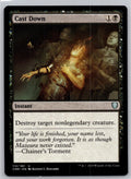 Cast Down Commander Legends Magic: The Gathering Near Mint