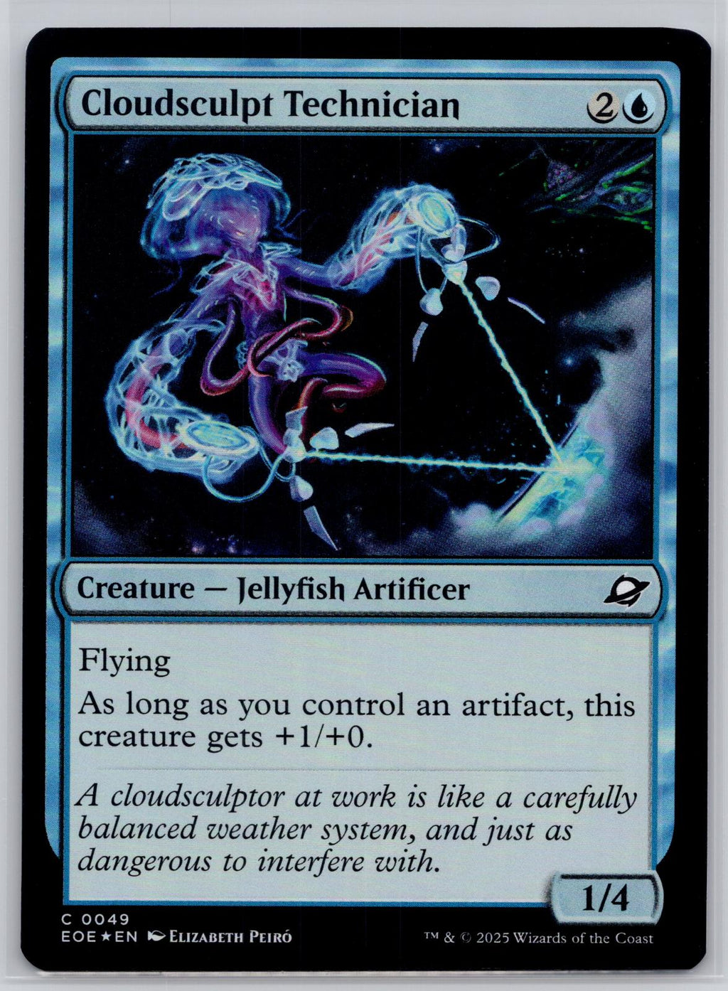 Cloudsculpt Technician Edge of Eternities Magic: The Gathering Foil Near Mint