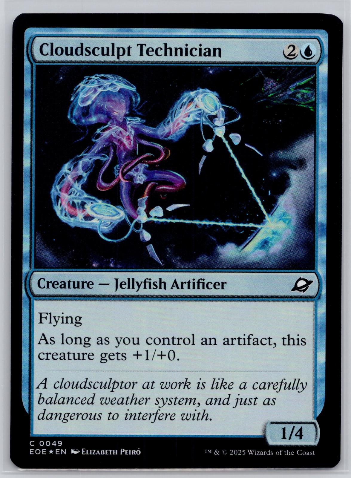 Cloudsculpt Technician Edge of Eternities Magic: The Gathering Foil Near Mint