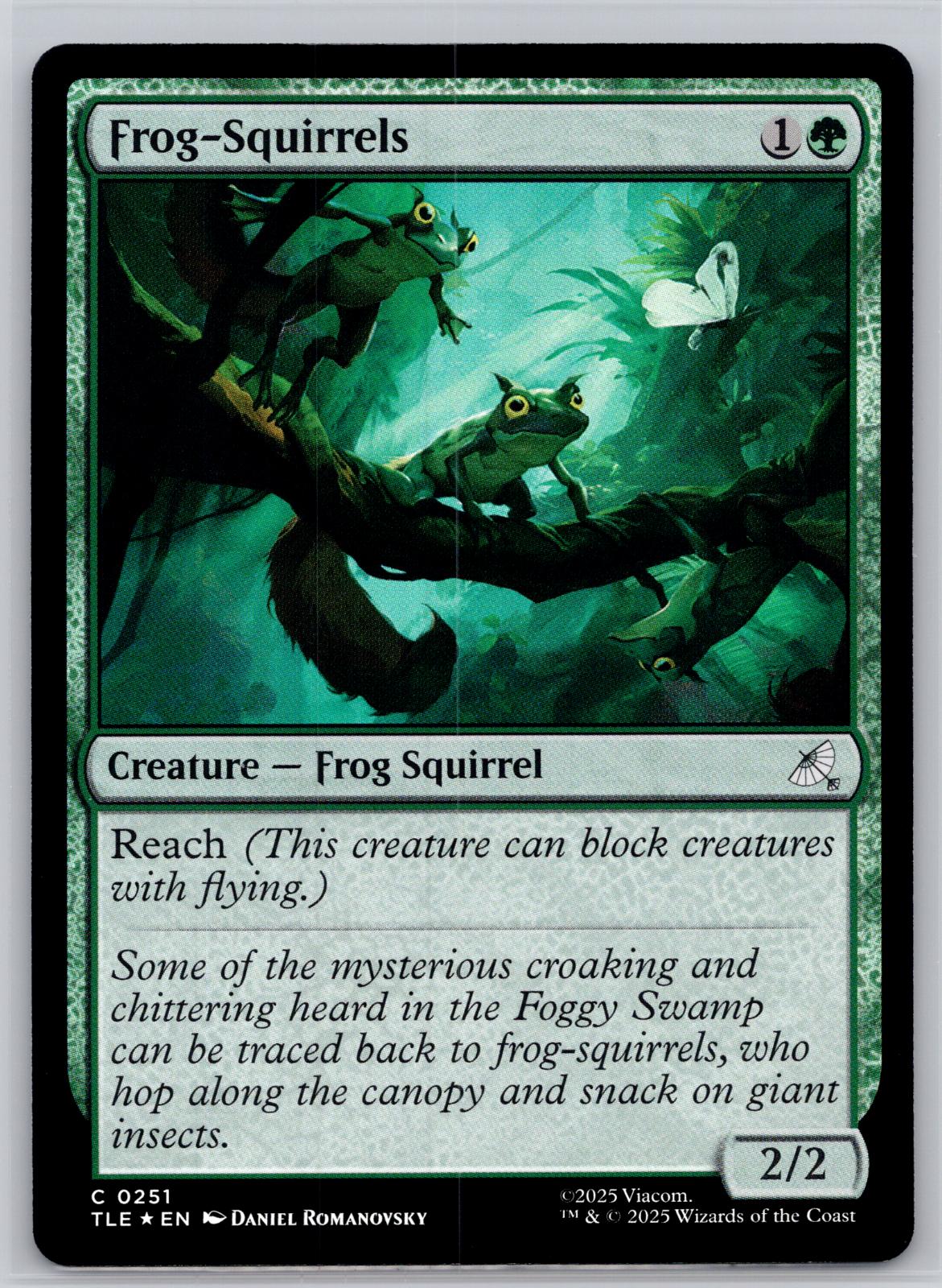 Frog-Squirrels Avatar: The Last Airbender: Eternal-Legal M:TG Foil NM