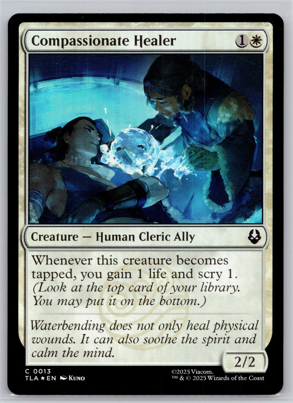 Compassionate Healer Avatar: The Last Airbender Magic: The Gathering Foil NM
