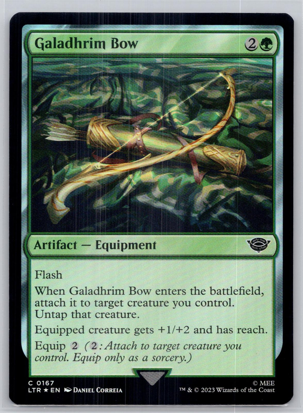 Galadhrim Bow The Lord of the Rings: Tales of Middle-earth M:TG Foil NM