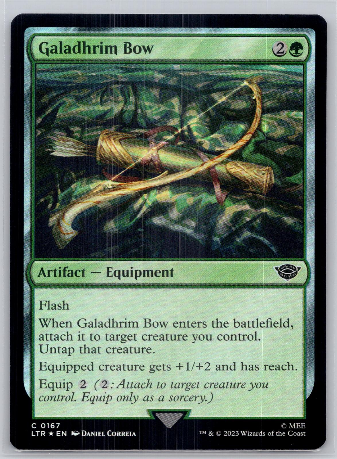 Galadhrim Bow The Lord of the Rings: Tales of Middle-earth M:TG Foil NM