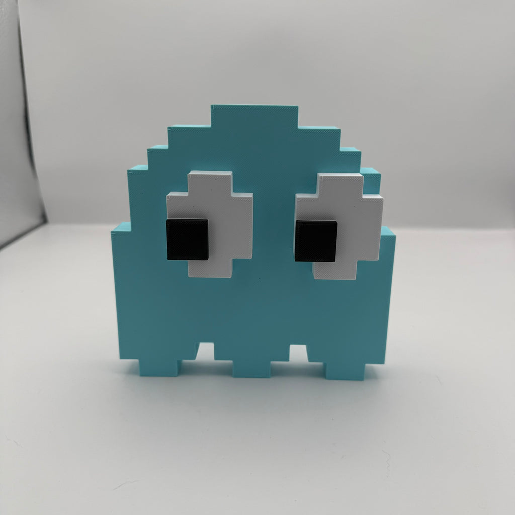 Pac-Man & Ghosts 3D Printed Figure Set