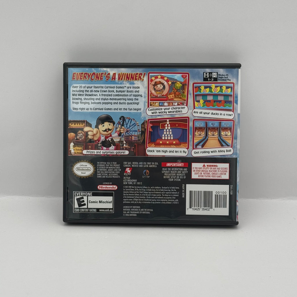 Carnival Games - Nintendo DS - CIB