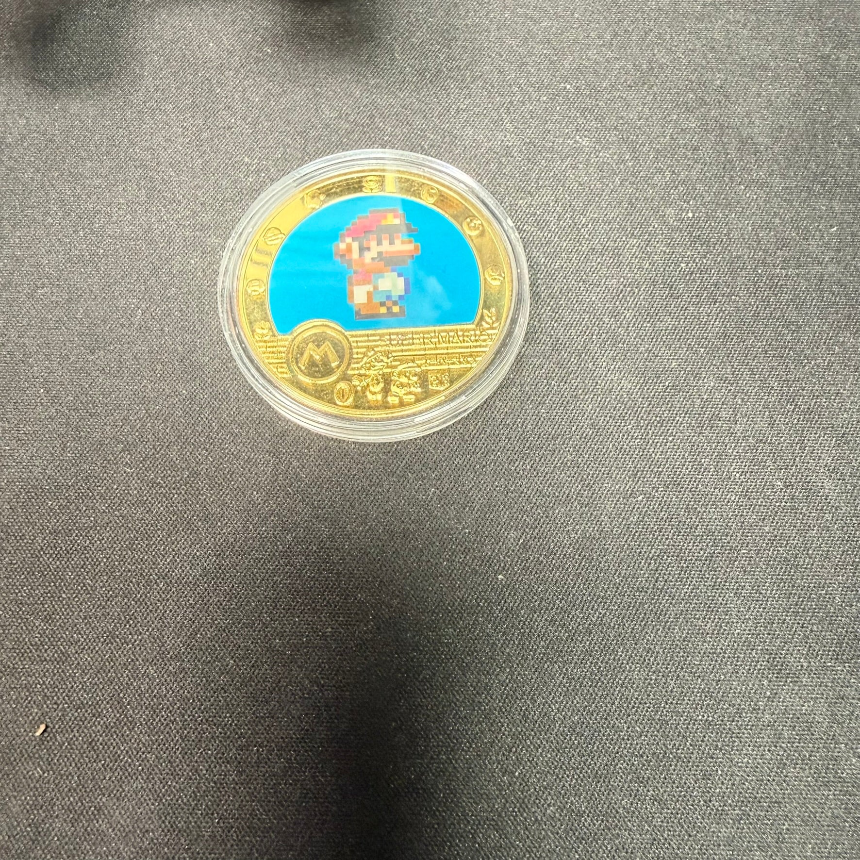 Super Mario Metal Coin (SNES) 1.5"