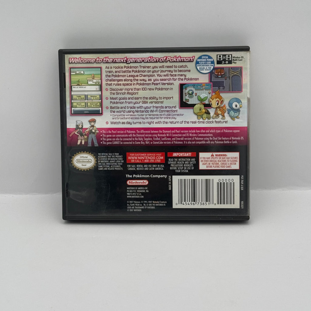Pokémon Pearl Version - Nintendo DS - CIB