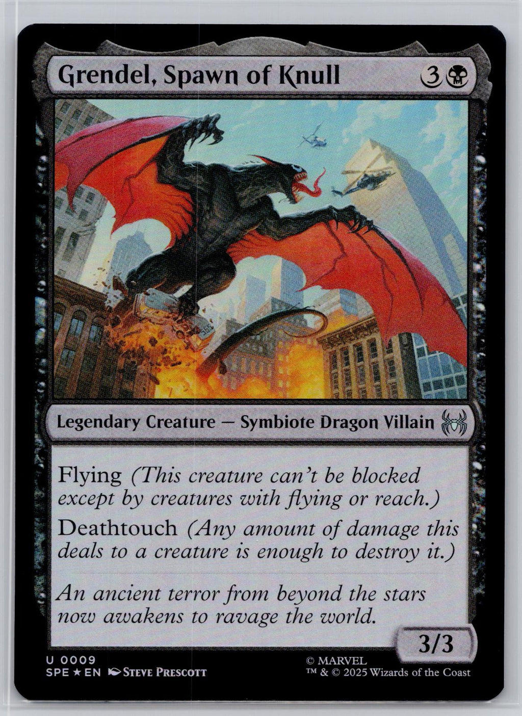 Grendel, Spawn of Knull Marvel's Spider-Man: Eternal-Legal M:TG Foil NM