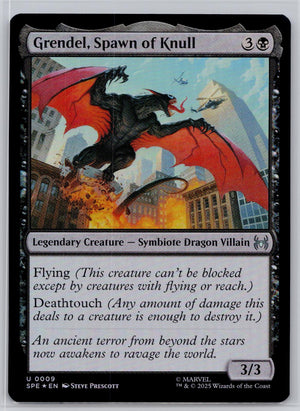 Grendel, Spawn of Knull Marvel's Spider-Man: Eternal-Legal M:TG Foil NM